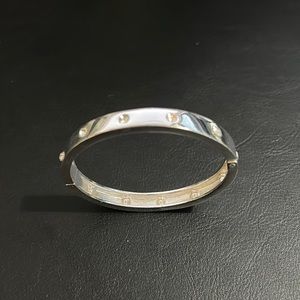 3/$15 silver rhinestone bracelet